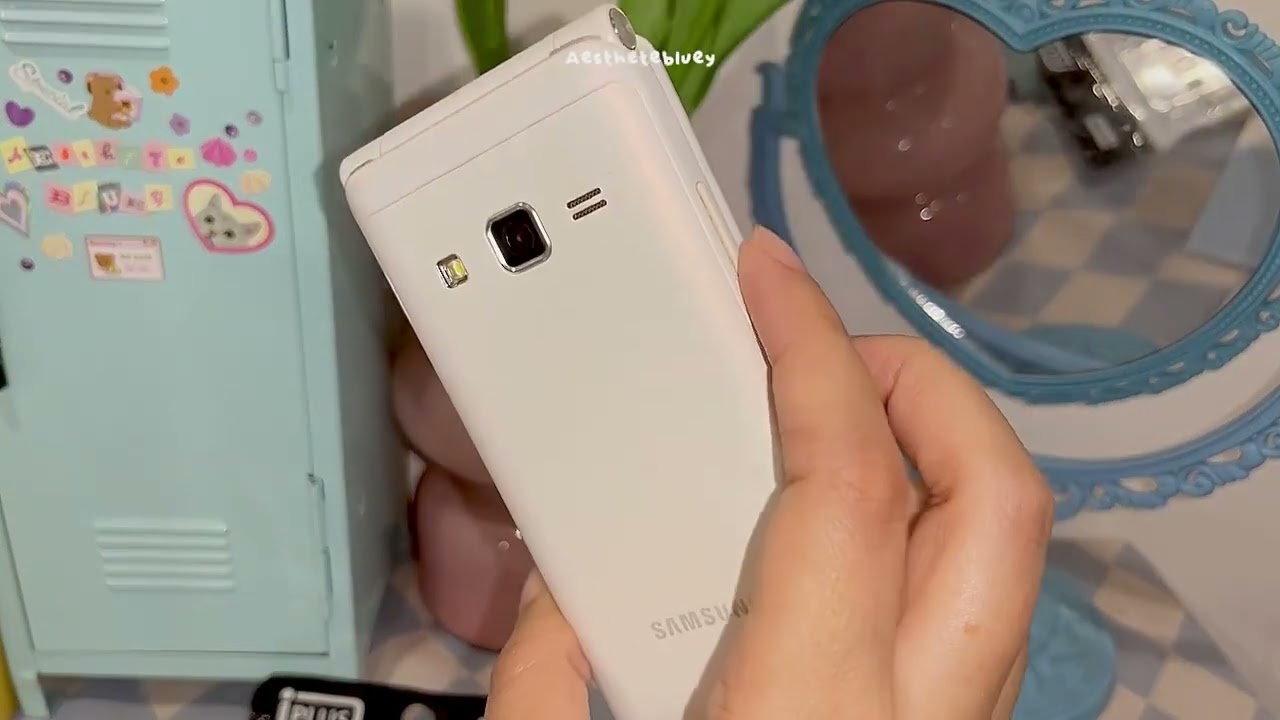 🫧Unboxing paket dari eBay || Samsung Galaxy Folder 2 || Aesthetebluey