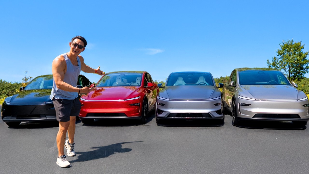 Я протестировал все Tesla Model Y&hellip; Не купите не ту модель