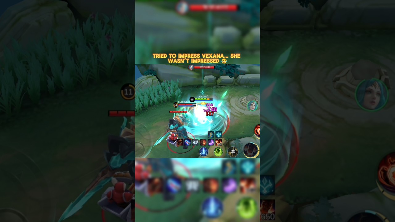 Tried to impress Vexana&hellip; she wasn&rsquo;t impressed 😂 #shorts #moba5v5 #aldous