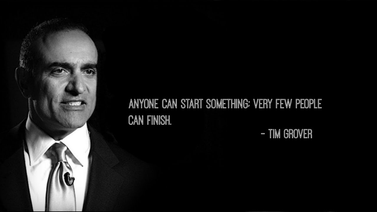 BE RELENTLESS BEST MOTIVATION SPEECH BY TIM GROVER