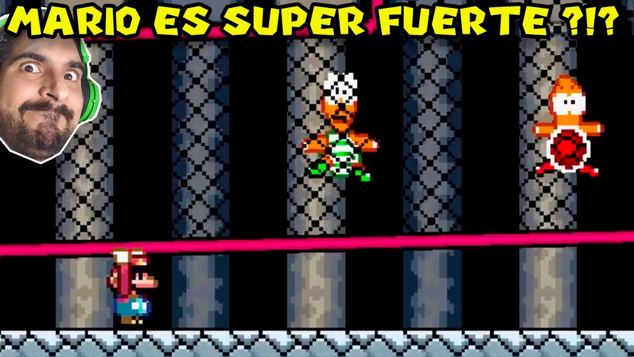 ¿QUÉ PASARÍA SI MARIO TUVIESE FUERZA SOBRE HUMANA? - Reacción Animaciones Level UP Pepe el Mago #13
