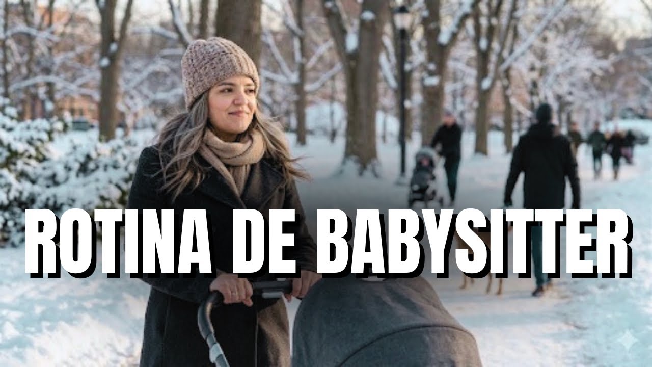 O Trabalho de BABÁ: Essa foi minha ROTINA de 2 TURNOS por muito tempo!🍼🇺🇸 #RotinaDeBabá #Nanny