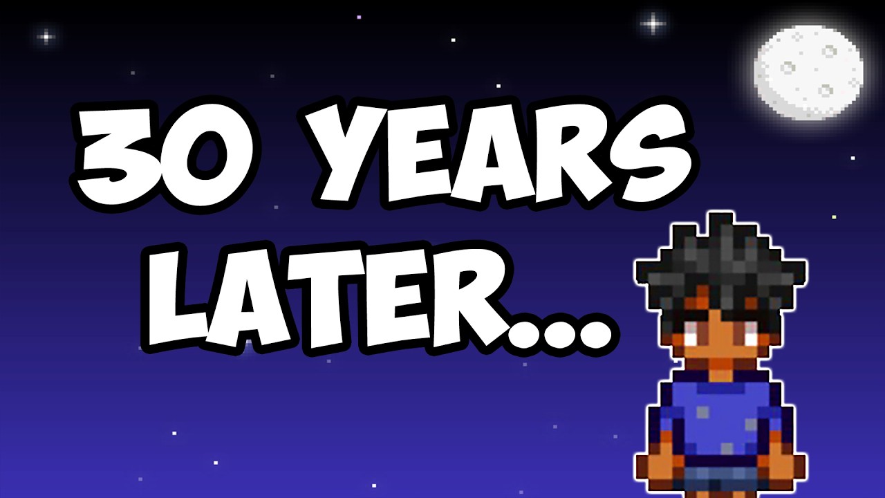 I Slept For 30 Years In Stardew Valley!