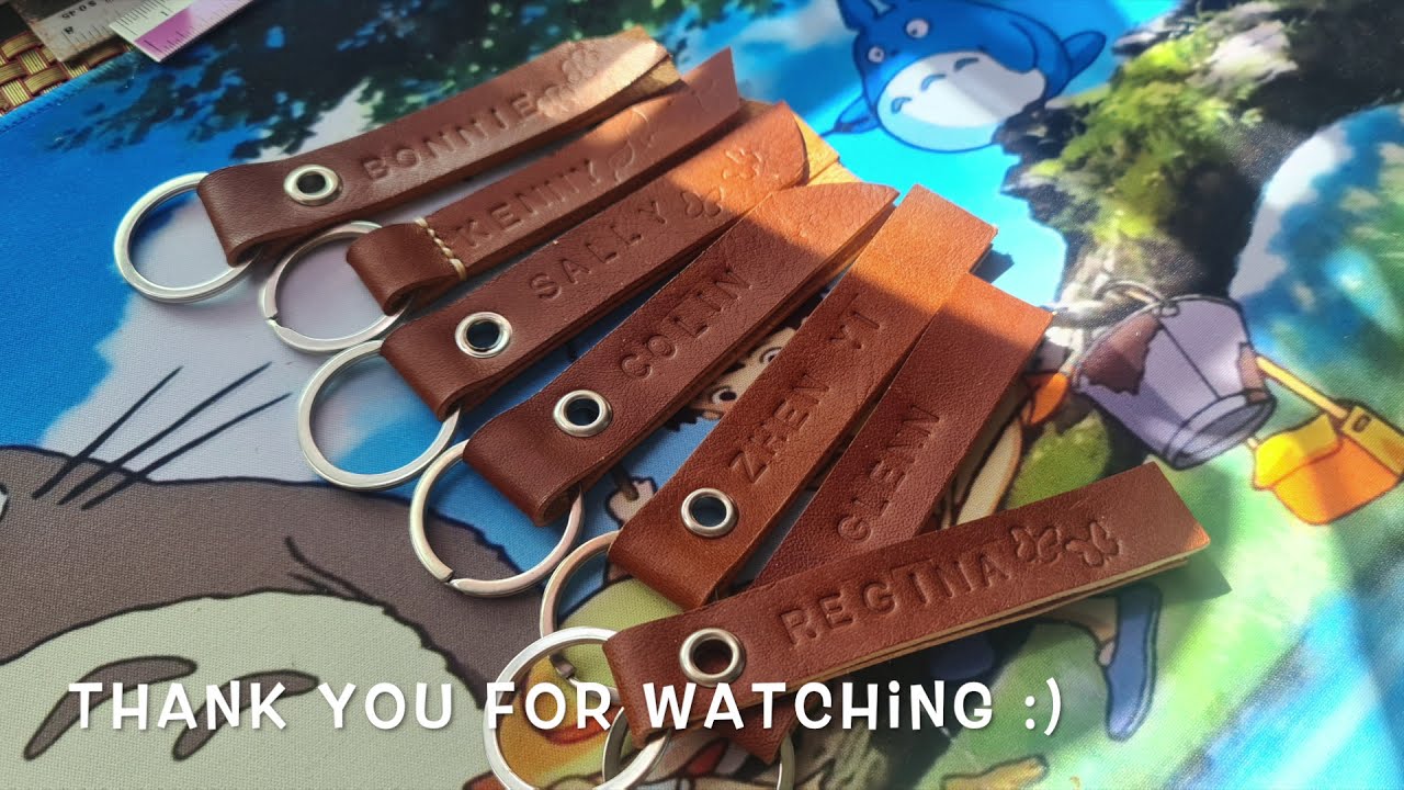 Leather Key Fob