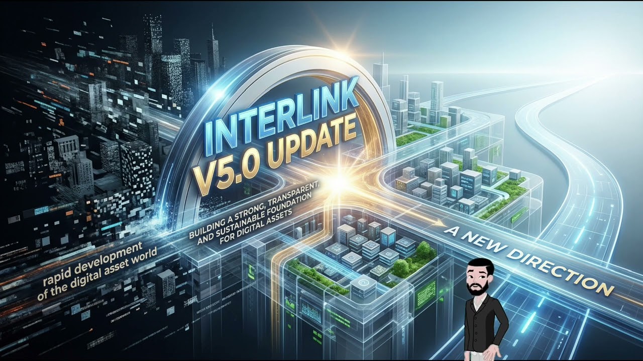 InterLink V5.0 is being updated, Curator, and KYC verification #interlink #itlg #itl #crypto #web3 