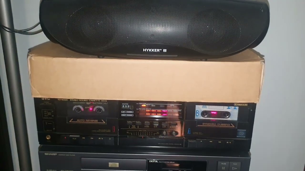 Magnetofon dwukasetowy JVC TD-W220 Stereo Double Deck DobyBC direction