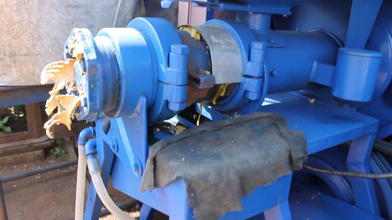 Прес на соєвий шрот