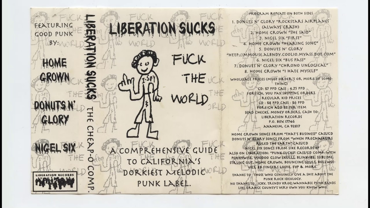 Liberation Records: Liberation Sucks(Donuts N Glory, Home Grown...) [1996]