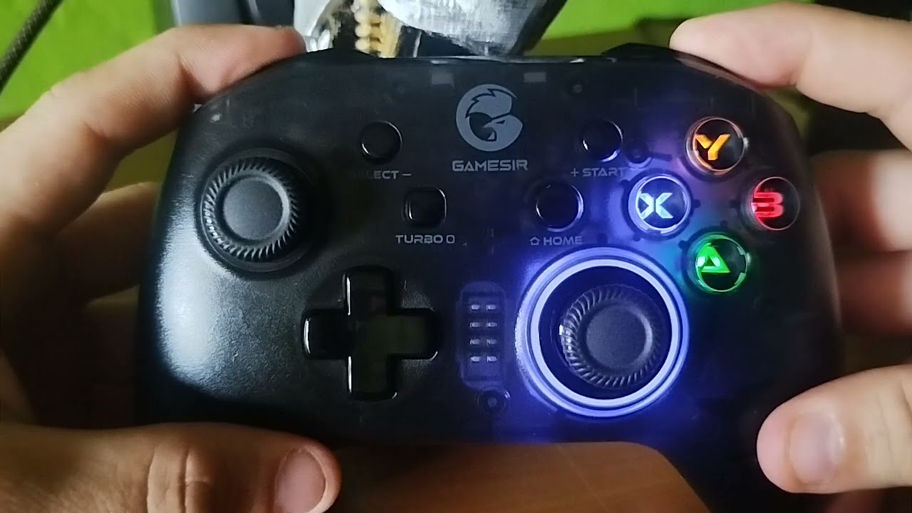 Configurar luces control Gamesir t4 pro mini tutorial para luces #Kailed  #gamesir  #gamer  #gamers