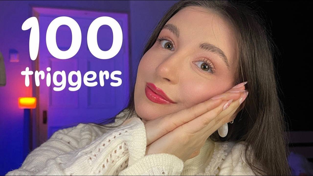 ASMR 100 Triggers in 17 Minutes ⚡️ Fast, No Talking, Pure Tingles