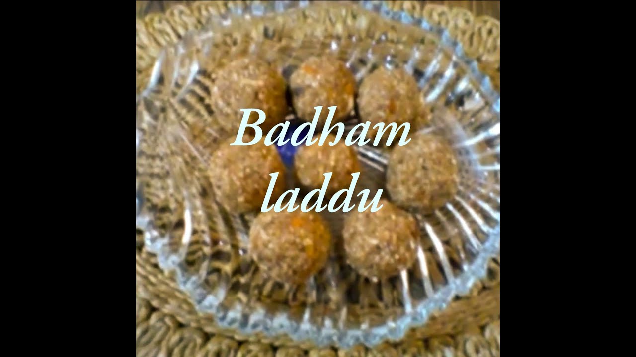 பாதாம் லட்டு/Baadhaam Ladoo
