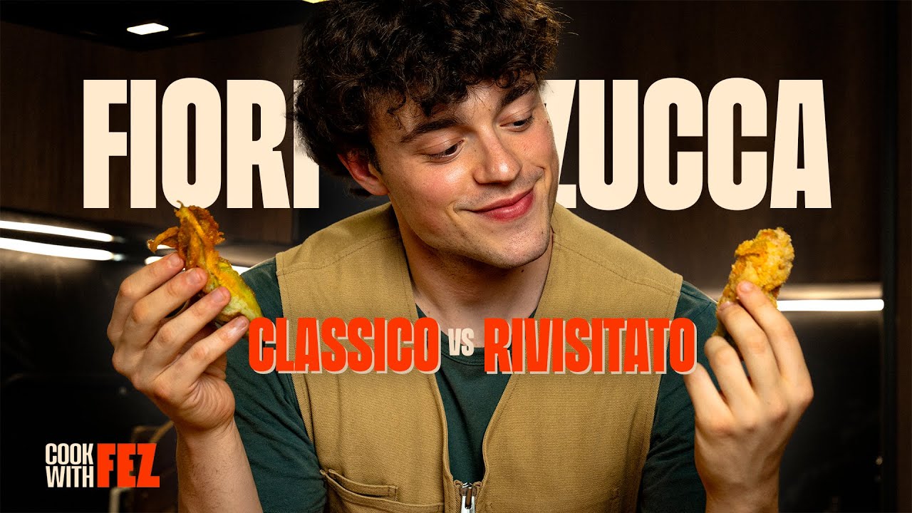 FIORI DI ZUCCA FRITTI: CLASSICO vs RIVISITATO