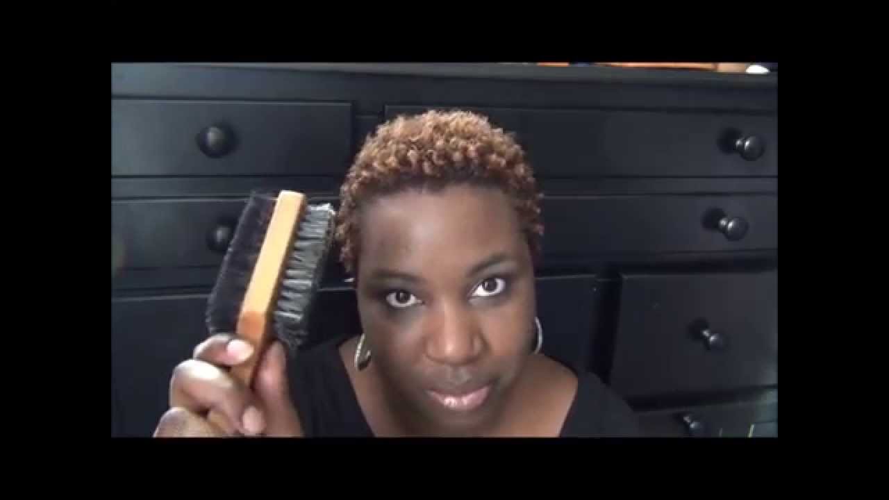 Brush Coils - Quick Coils Technique for Short Natural Hair