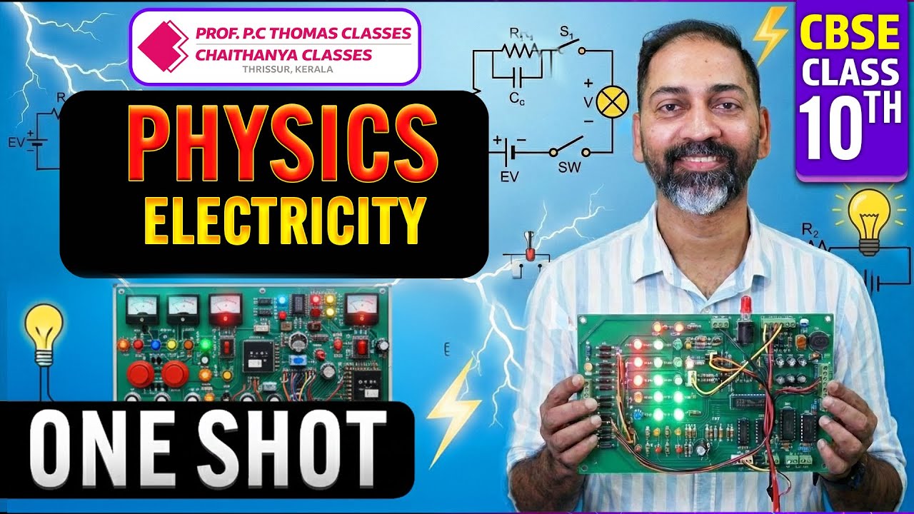 Electricity Full Chapter Class 10 Physics | One Shot Marathon | CBSE Board Exam 2026