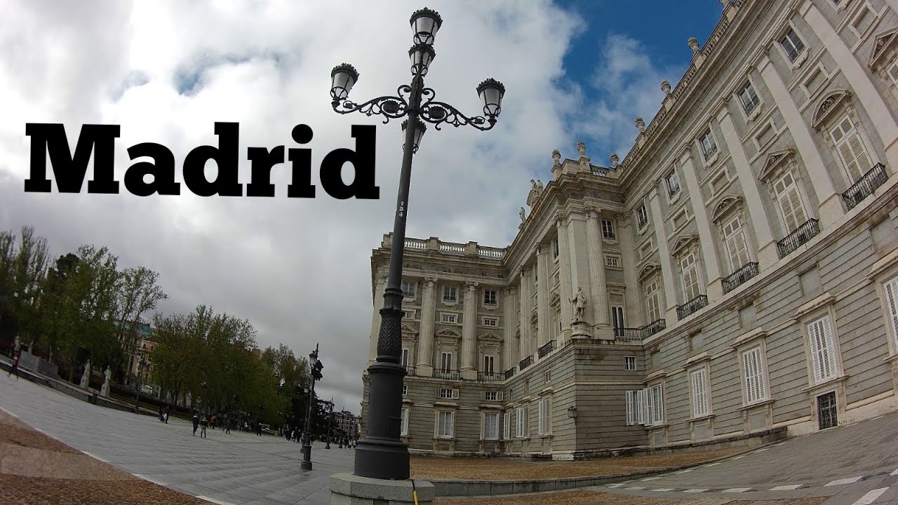 [4k]🇪🇸 Madrid (Spain) Walking Palacio Real, Gran via , Plaza de Callao