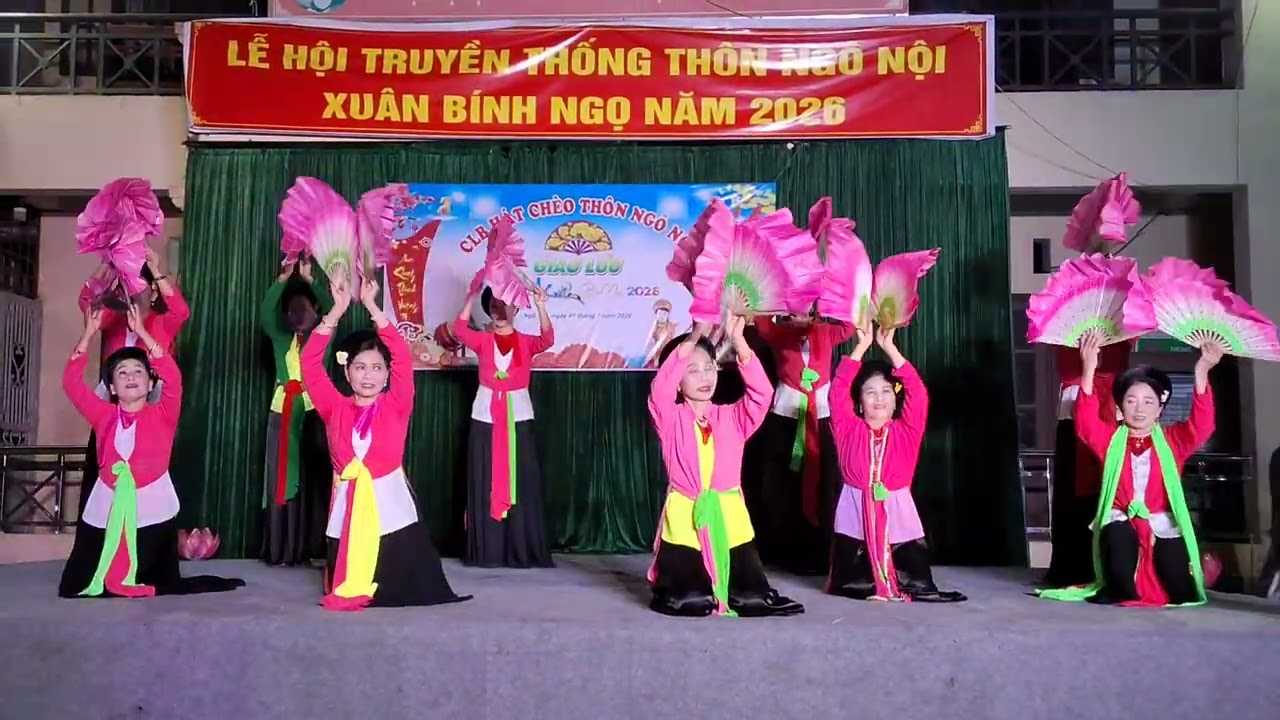 Múa Văn Cô Bé CLB Chèo Ngô Nội 