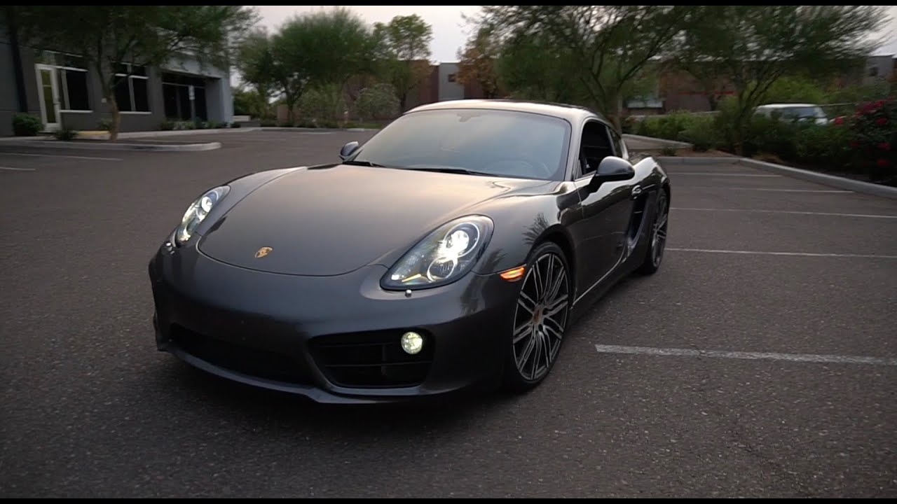 Porsche Cayman S 981 Overview and Stock Exhaust