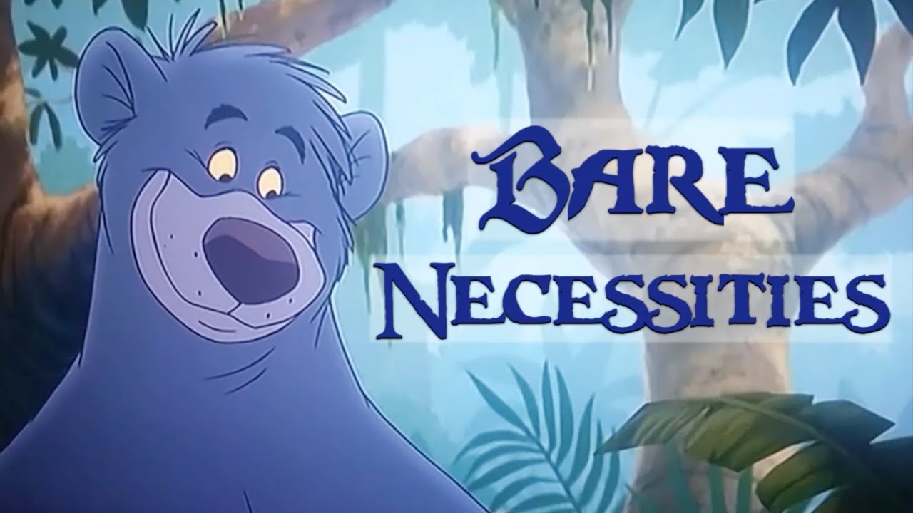 THE BARE NECESSITIES Lyrics | The Jungle Book