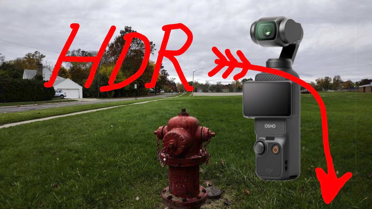 HDR First Test with DJI Osmo Pocket 3 in HLG2020 Color Profile