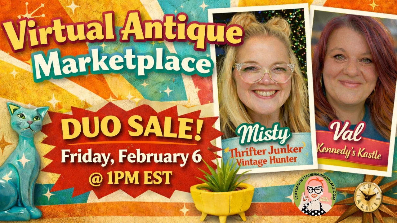 VAMP Duo Sale Friday! Sweet Vintage Goodies With Misty & Val