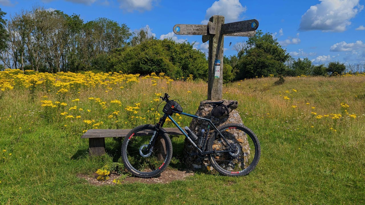 Cycling the South Downs Way in one go - Setting a new personal elevation record!