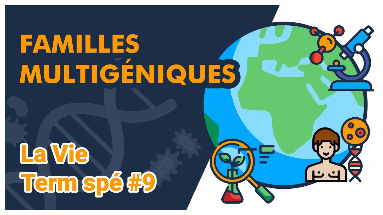 Familles multigéniques-SVT - LA VIE Term spé #9 - Mathrix