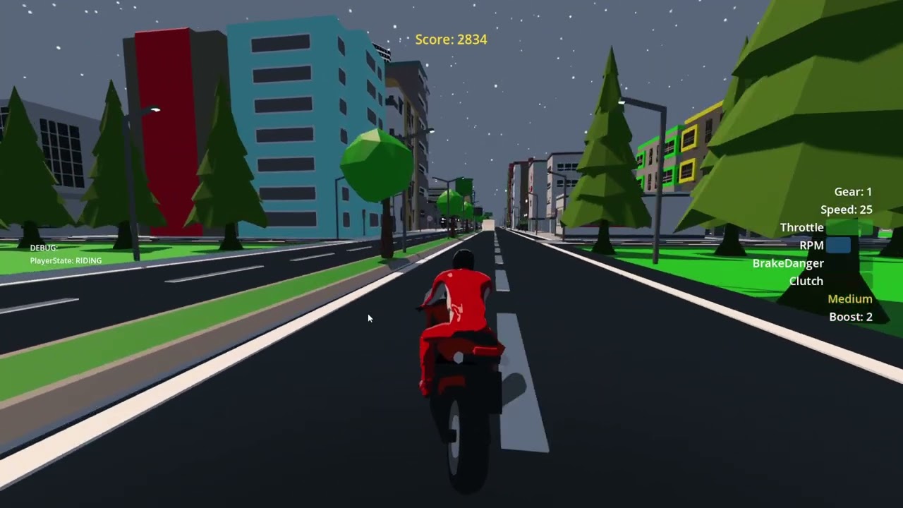 Dank Nooner Devlog - Motorcycle Player Controller update 5