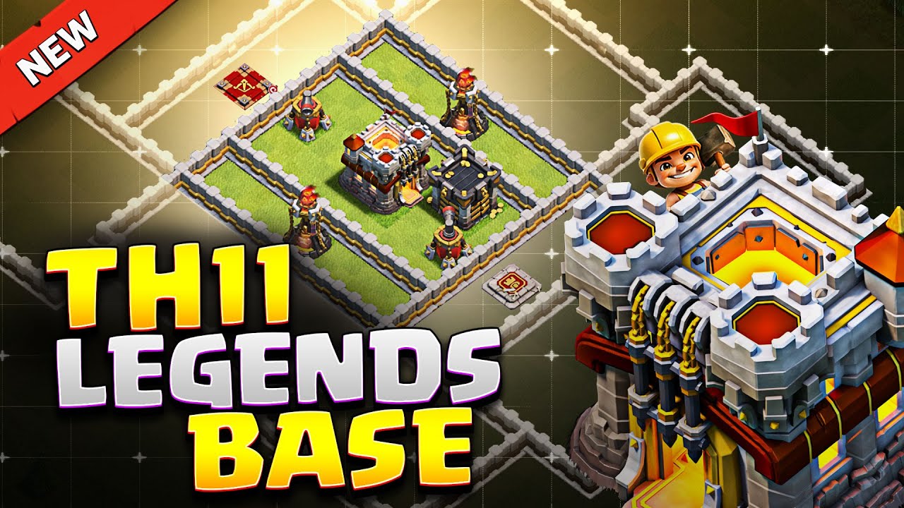 New BEST TH11 Legends Push Base 2026 ⚒️ INSANE Town Hall 11 Base Link + Analysis & Replays