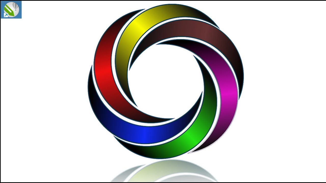 Logo design tutorial in 2024 in CorelDraw