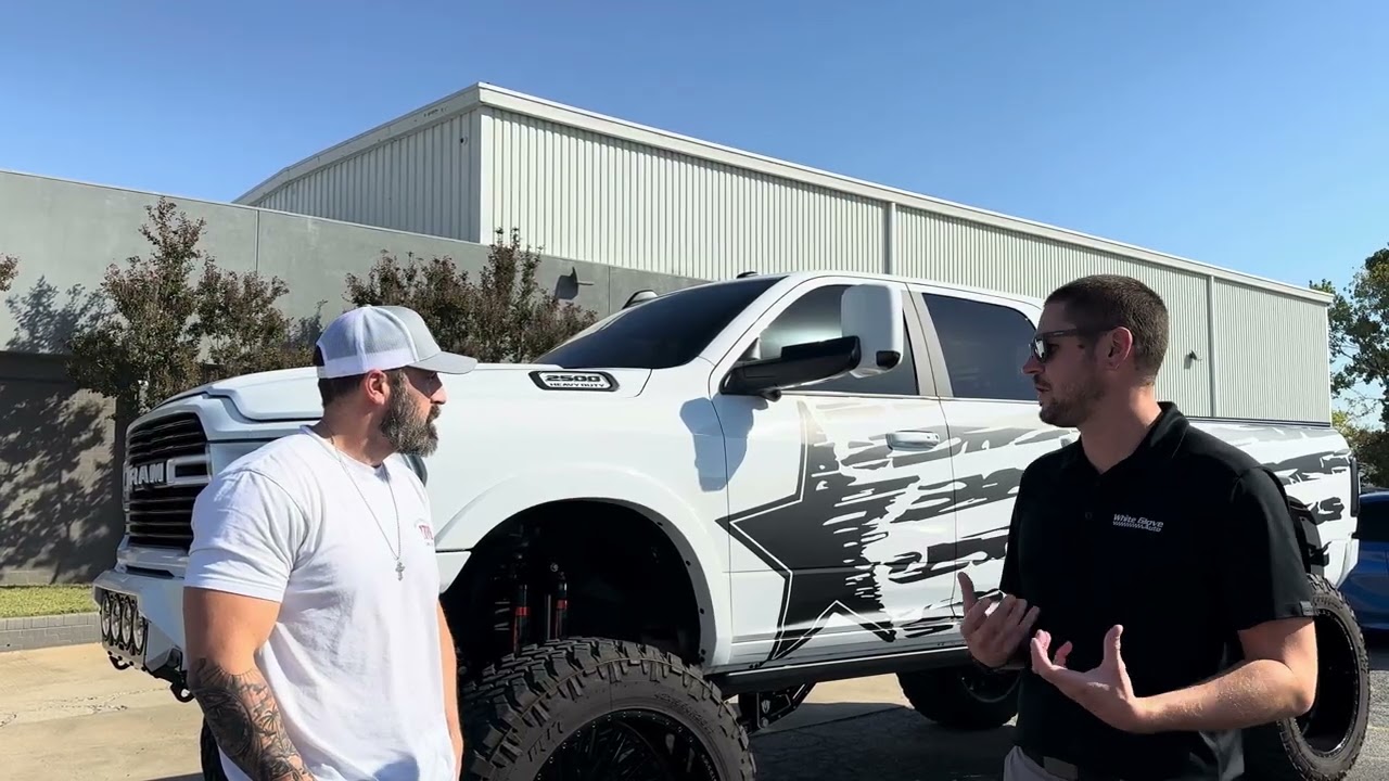 Tulsa Auto Wraps | White Glove Auto | Ram 2500 | Custom Vinyl Wrap Decals | Testimonial.