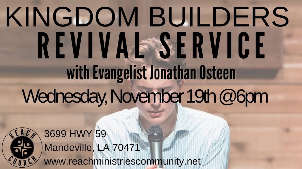 11/19 Northshore Revival with Jonathan Osteen