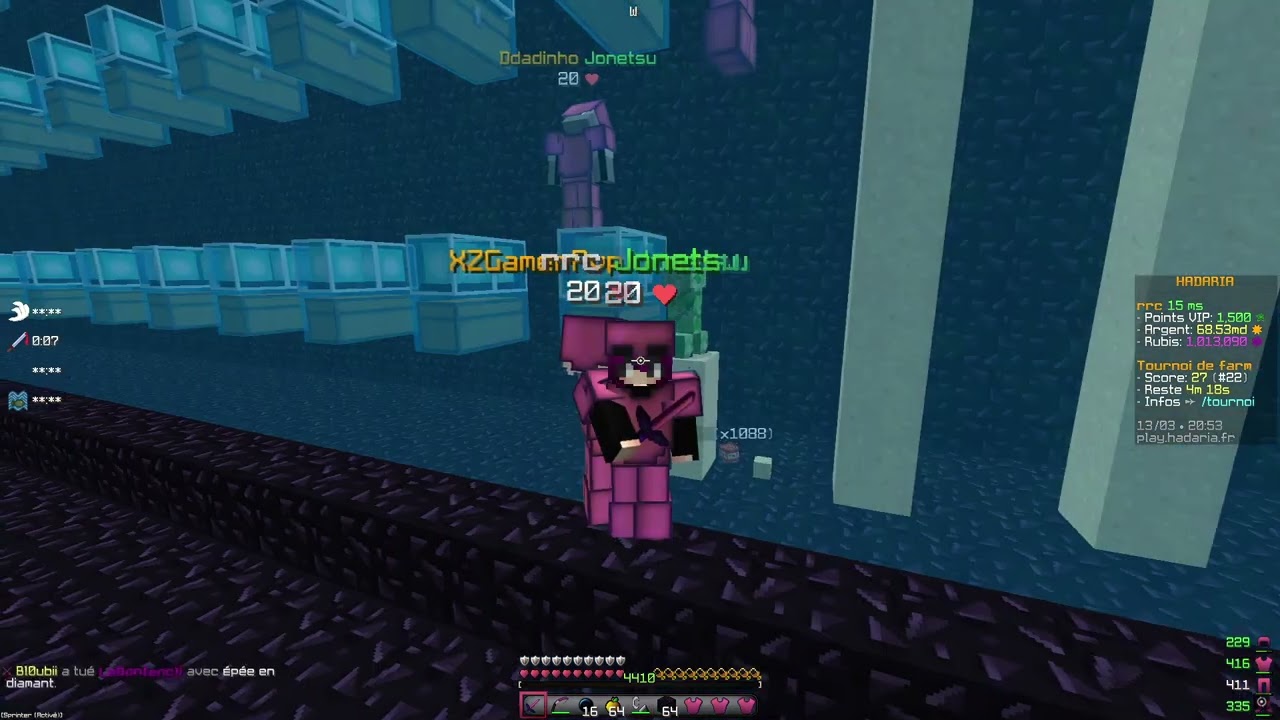 Braquage Minecraft de la BlowUp (c rigolo)