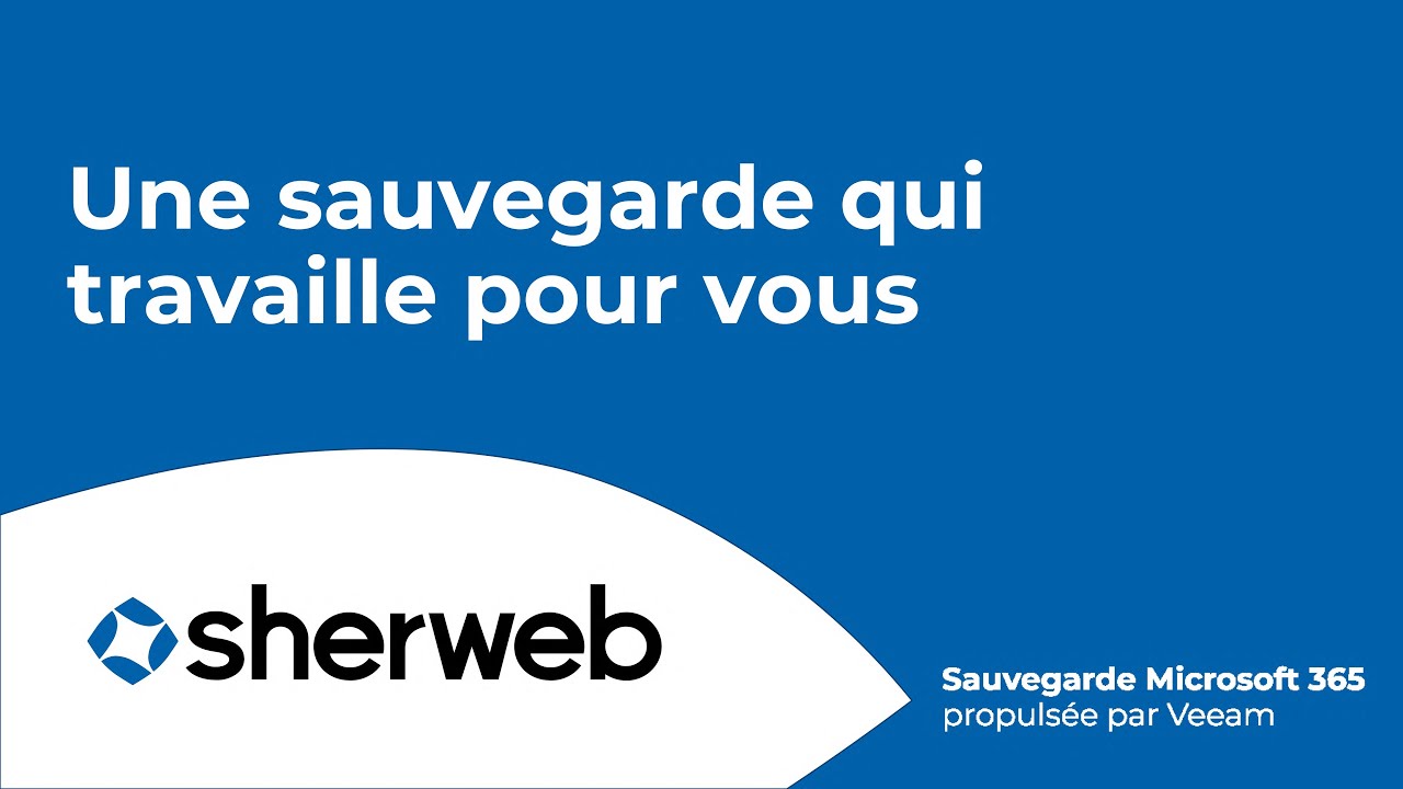 Découvrez la sauvegarde Microsoft 365 propulsée par Veeam
