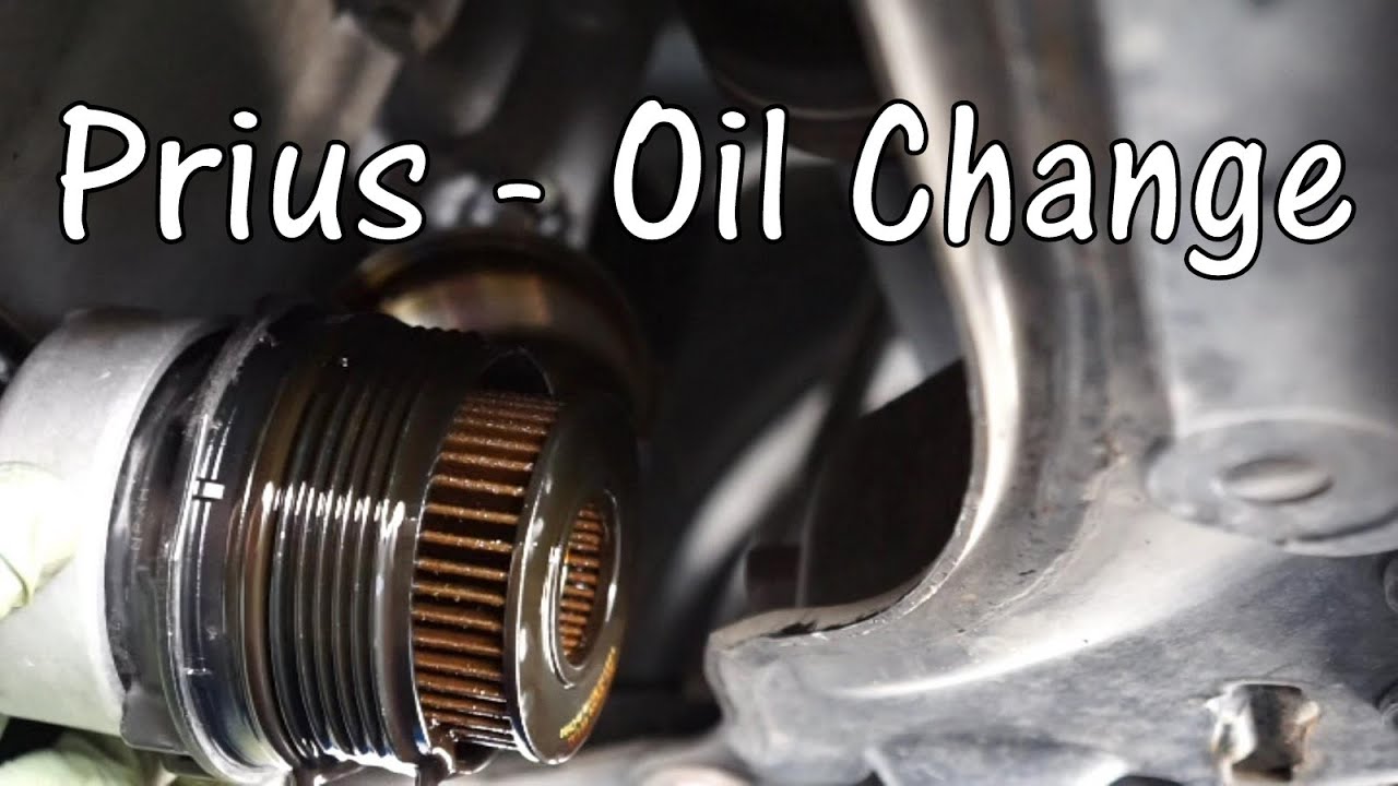 Toyota Prius Oil Change
