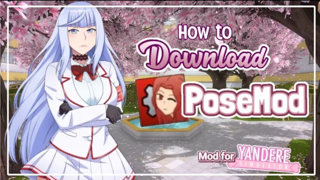 TUTORIAL: HOW TO DOWNLOAD POSEMOD! (Mod for Yandere Simulator)