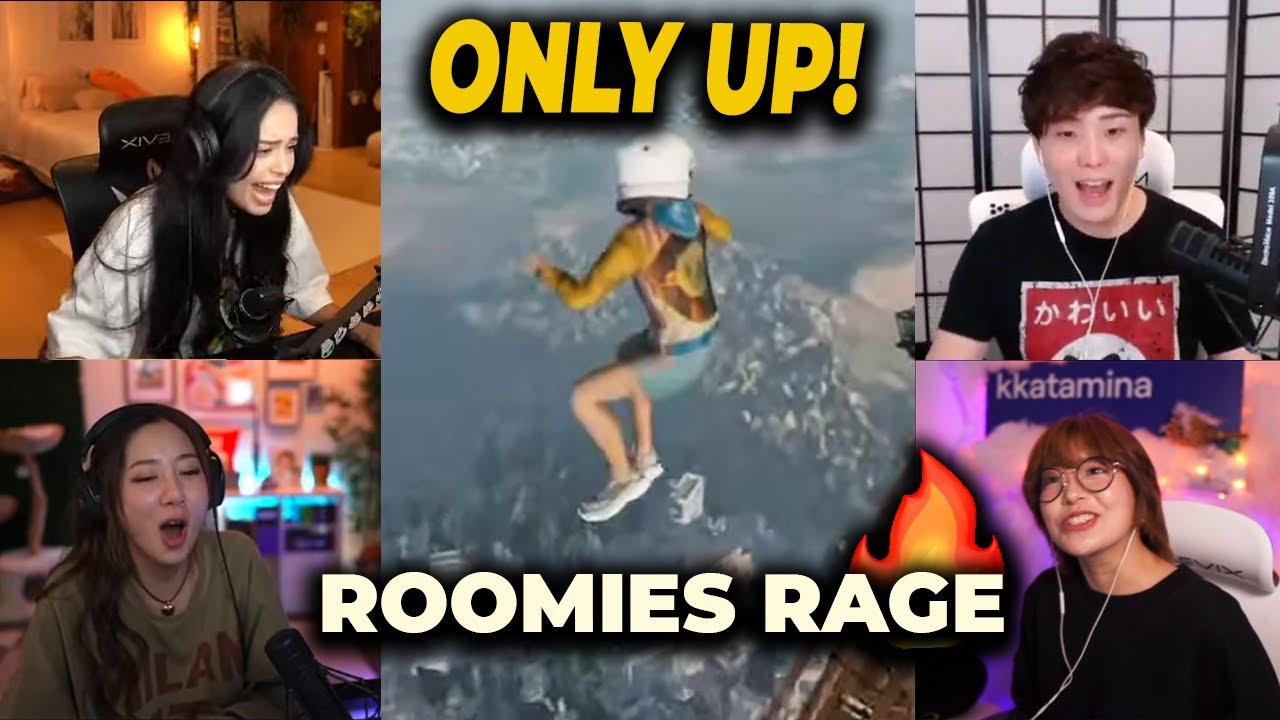 Roomies Rage Complication ft Valkyrae, Fuslie, Miyoung, & Sykkuno | Only Up!