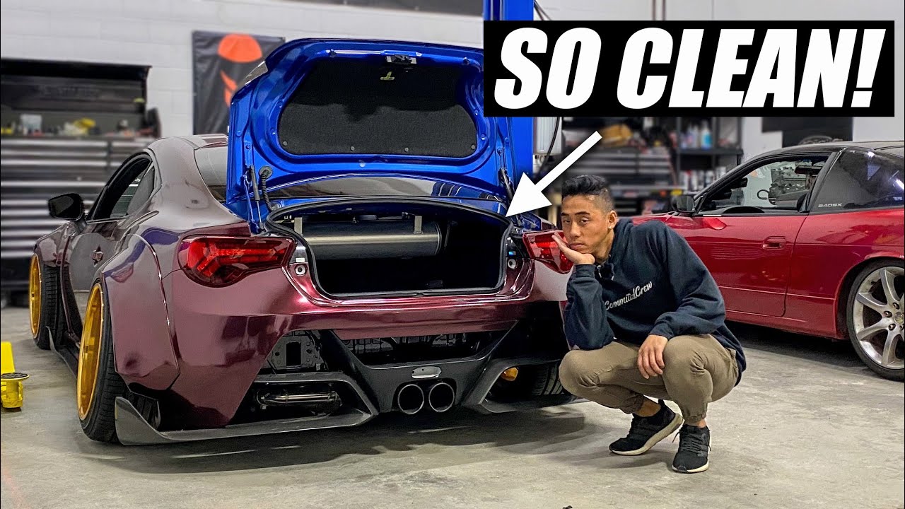 The CLEANEST Trunk Set Up for the Karma BRZ!