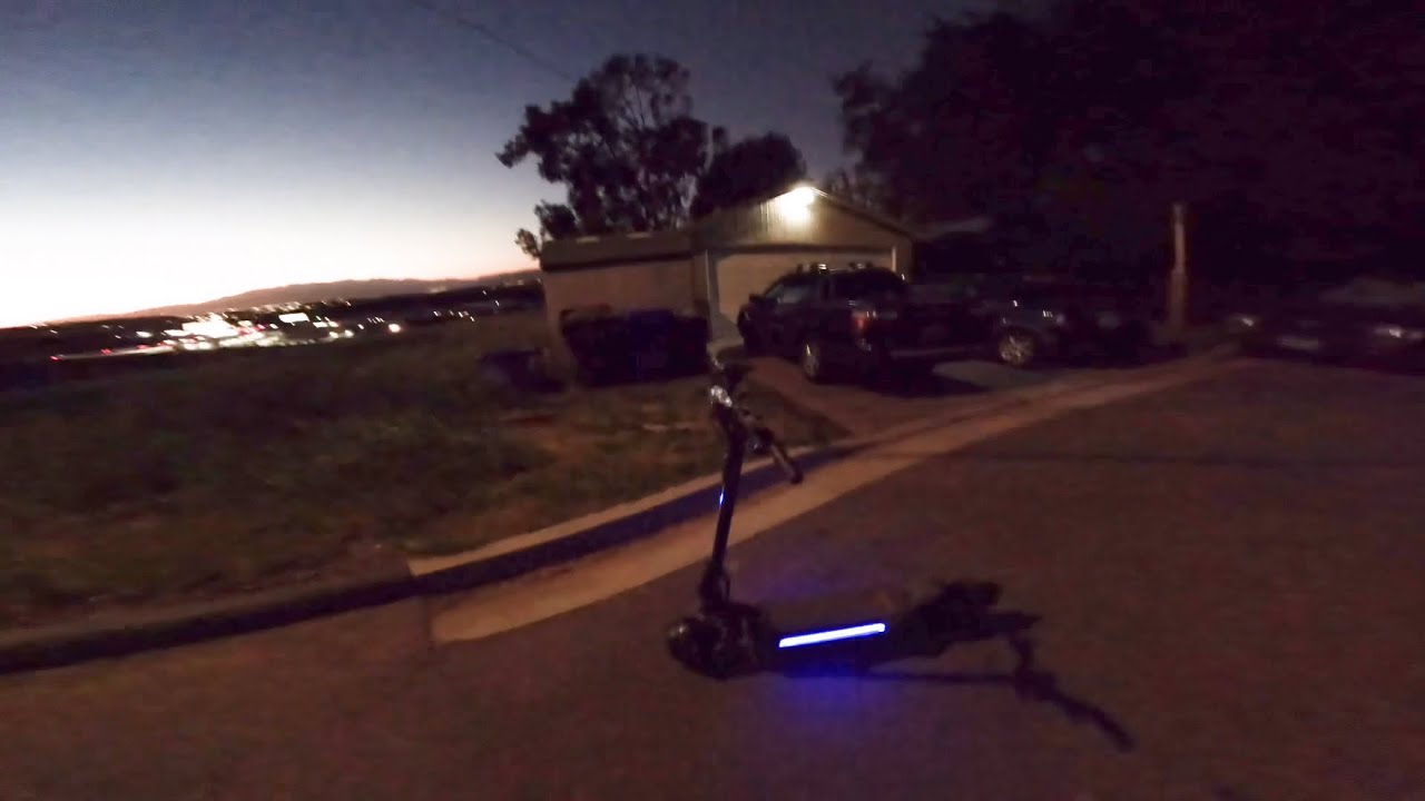 Trying out my buddy’s 52v scooter and going anywhere on my E-bike 