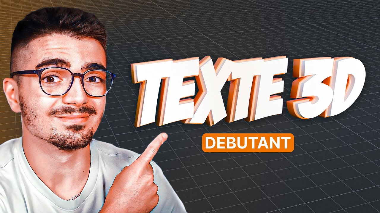 Comment faire du texte en 3D sur Blender 4.3 ?