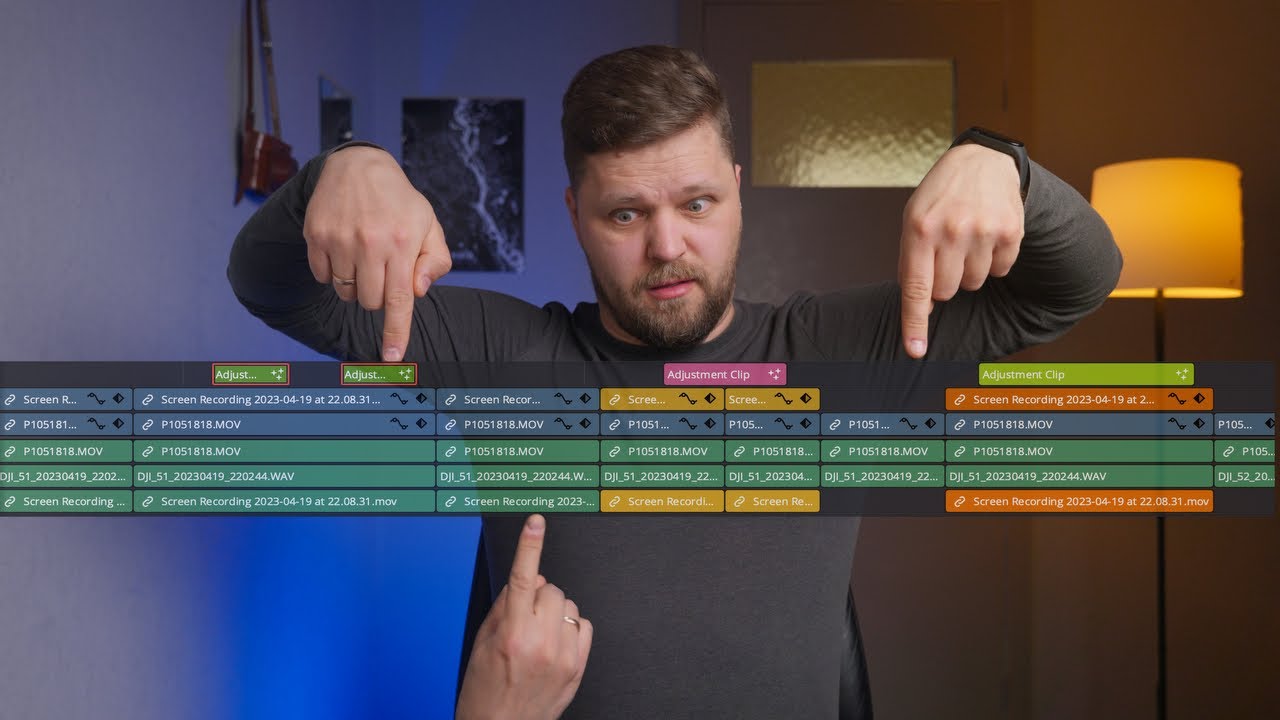 Як ПРИСКОРИТИ МОНТАЖ в кілька разів |  Трьохточковий монтаж в Davinci Resolve