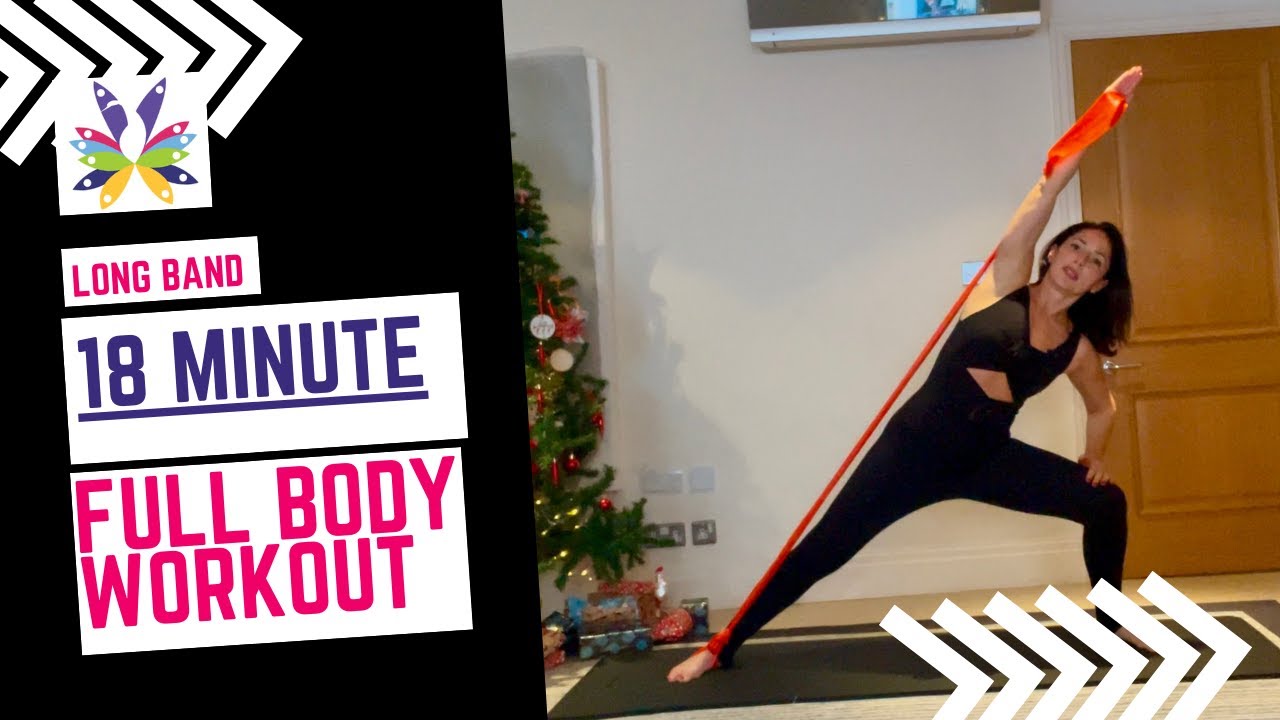 Full Body Pilates Express Workout 20 mins #resistancebands #pilates #fullbodyworkout
