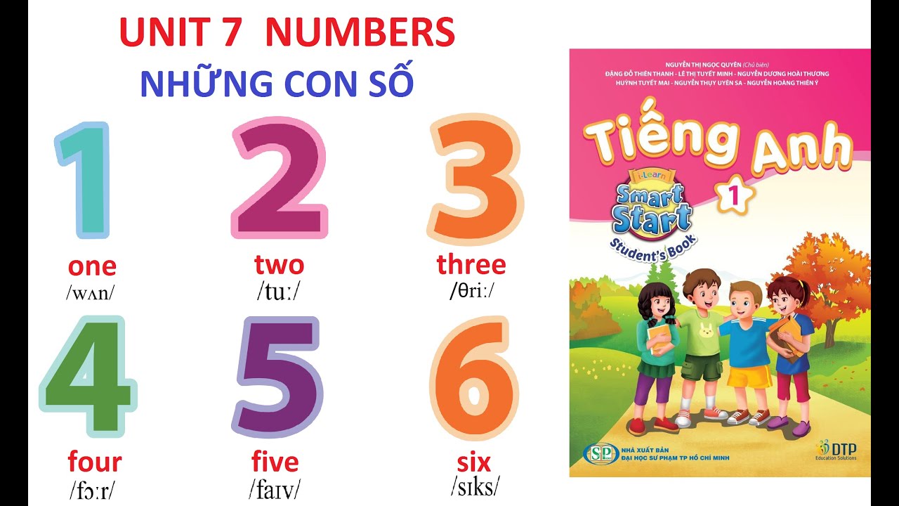 [TIẾNG ANH LỚP 1] Học kỳ 2 - Unit 7: Numbers | Những con số | I - Learn Smart Start 1| Năm học 2022