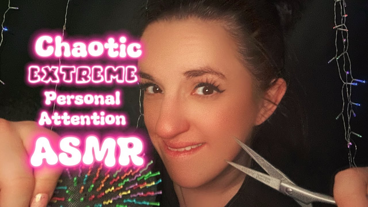 EXTREME CHAOTIC Personal Attention ASMR | ALL the BEST! (Grooming, skincare, plucking, makeup +!)