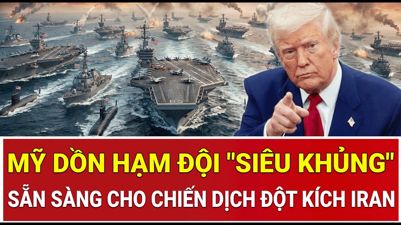 Tâm điểm thế giới 4/2: Mỹ dồn hạm đội 