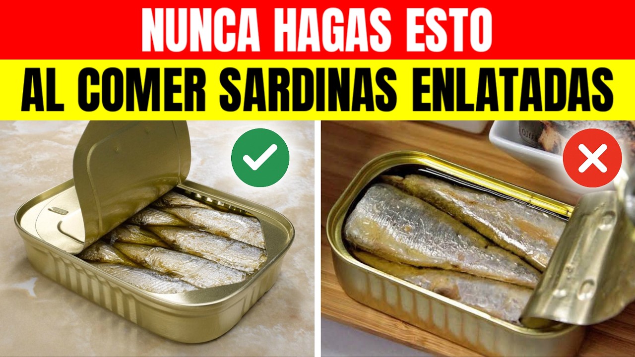 ¡Solo el 2% Sabe Esto! Los Errores IMPACTANTES que Todos Cometen al Comer Sardinas