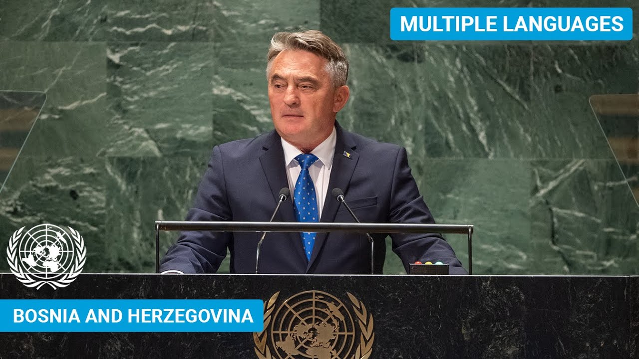 🇧🇦 Bosnia and Herzegovina - Chairman of Presidency Addresses UN General Debate, 78th Session #UNGA
