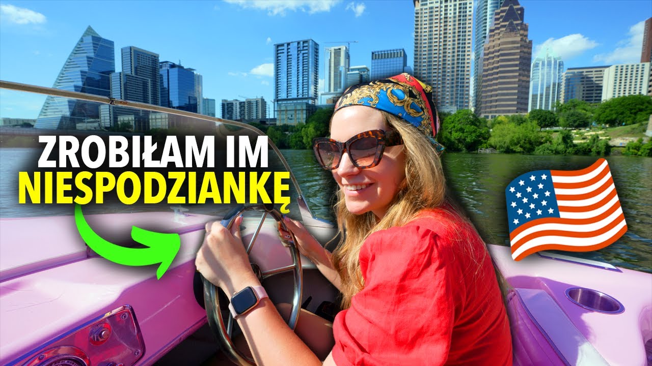 NAJLEPSZE MIASTO W TEKSASIE? Milion nietoperzy i niespodzianka na jeziorze | Austin (USA) VLOG 2023