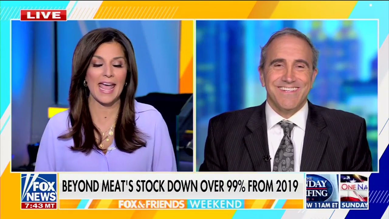 Marc Morano on Fox & Friends talking demise of fake meat & UN climate tax averted by Trump