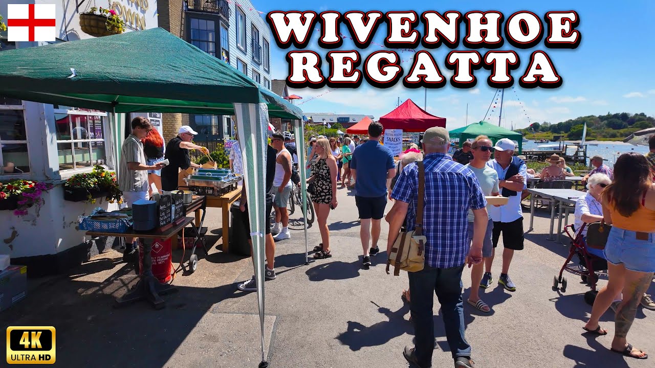 Wivenhoe Town Regatta 2025 Full Tour 🇬🇧