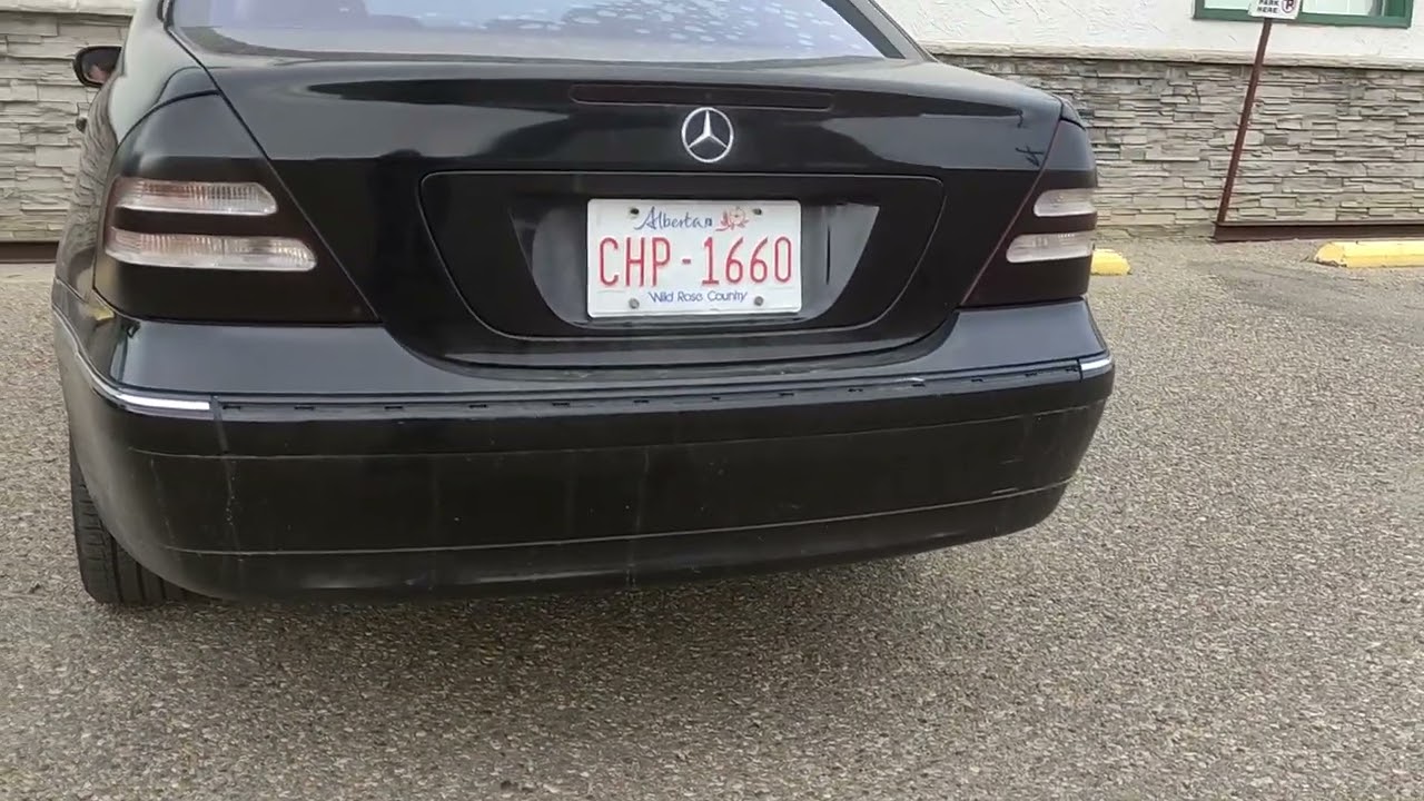 Mercedes C320 Crackle Tune Muffler Resonator and Secondary Cat Delete
